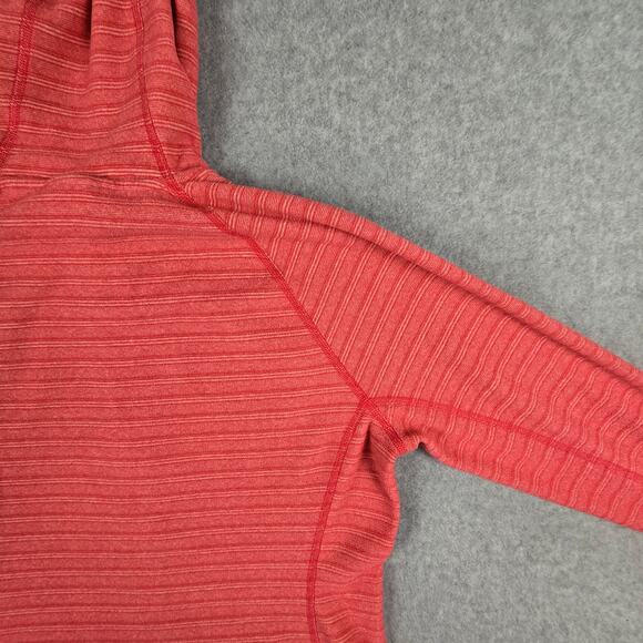 The North Face Jacket Womens Large Polartec ThermalPro Red Full Zip Hoodie - Picture 11 of 16